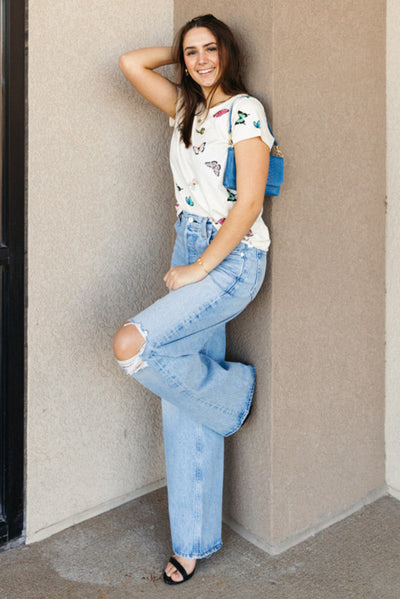 Rag & Bone Ozzy Butterfly Tee