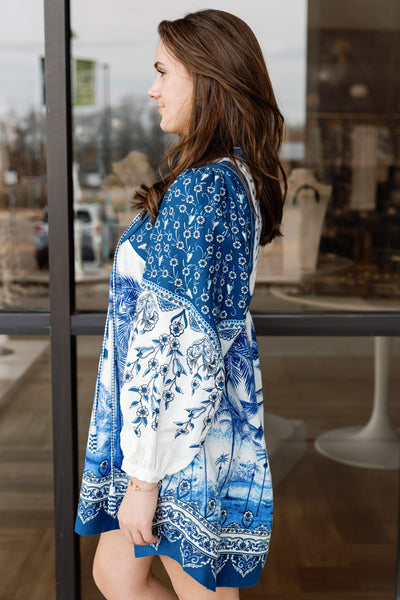 Farm Rio Palm Tree Dress