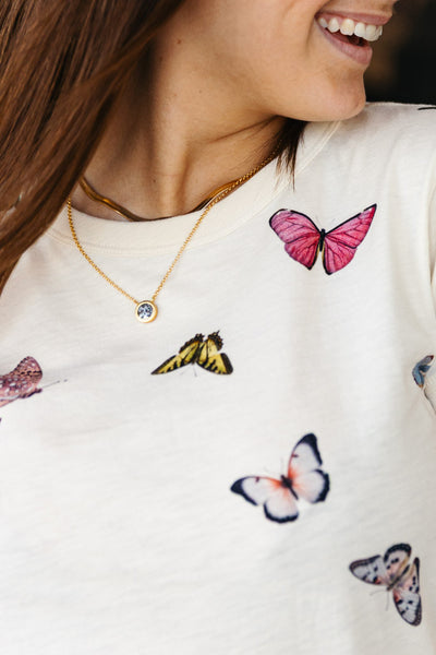 Rag & Bone Ozzy Butterfly Tee