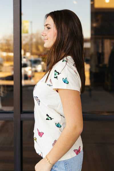 Rag & Bone Ozzy Butterfly Tee
