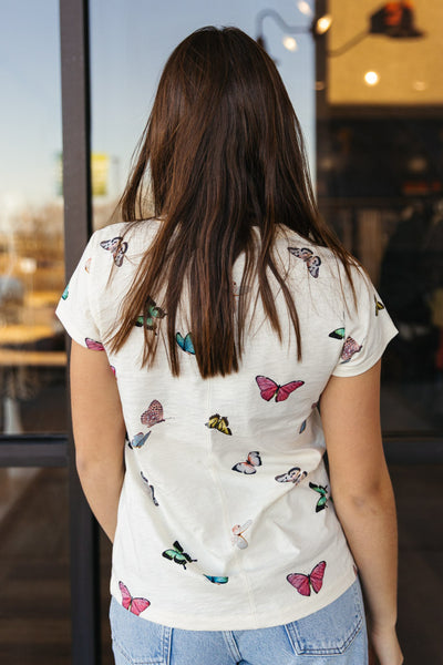 Rag & Bone Ozzy Butterfly Tee