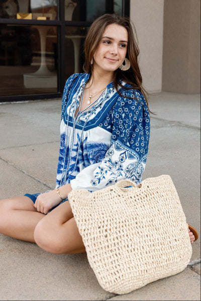 Farm Rio Palm Tree Dress