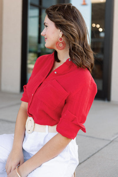 Samba Chandelier Earrings, Rose