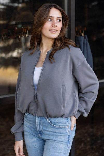 Cloudstreme Zip Front Bomber Jacket