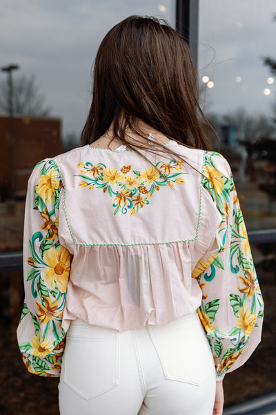 Farm Rio Botanical Beauty Bubble Top