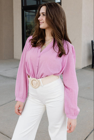 Blossom Cotton Gauze Top