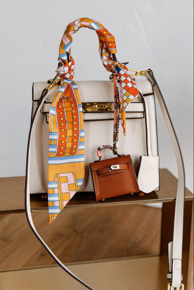 Janie Hand Bag, Ivory