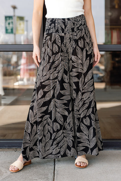 Bonita Smocked Palazzo Pants