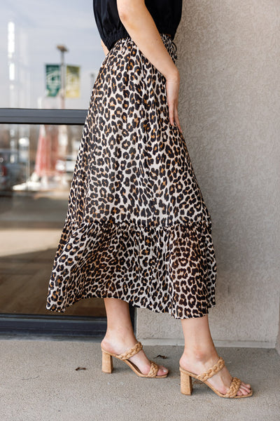 Anita Leopard Skirt