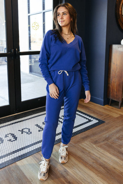 Perfect White Tee Jonny French Terry Sweatpant, Blue