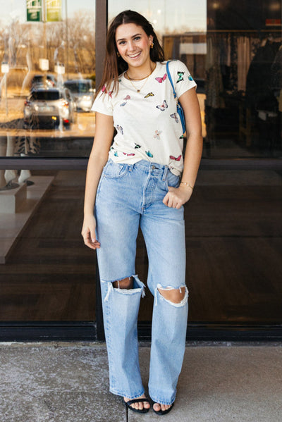 Rag & Bone Ozzy Butterfly Tee