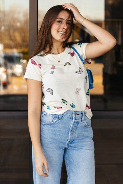 Rag & Bone Ozzy Butterfly Tee