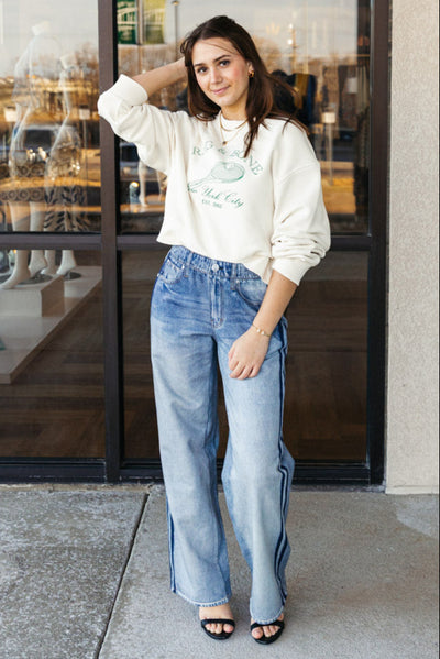 Rag & Bone Raquet Graphic Sweatshirt