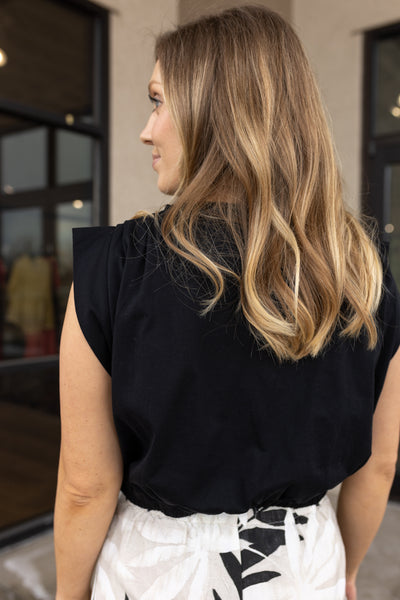 Margie Elastic Waist Top