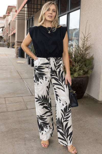 Margie Elastic Waist Top