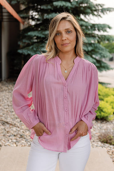 Blossom Cotton Gauze Top