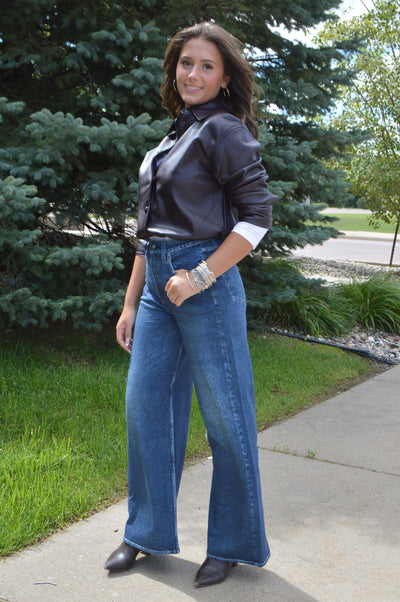 Rag & Bone Miramar Sofie Wide Leg "Jeans"