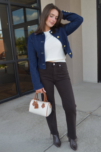 Citizens of Humanity Palma Straight, Carob Brown