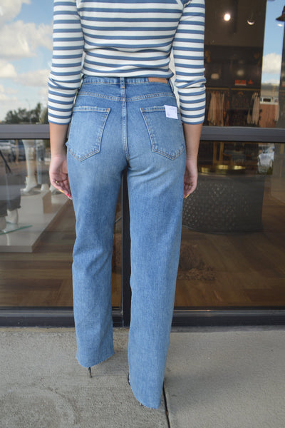 Rails Getty Wide Leg Jeans, Tradewind