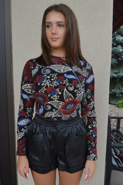 Farm Rio Valentina Jersey Bodysuit