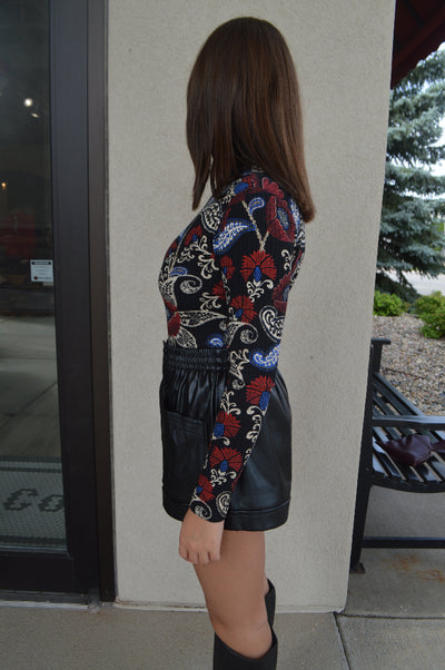 Farm Rio Valentina Jersey Bodysuit