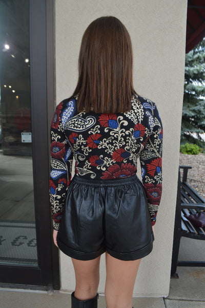 Farm Rio Valentina Jersey Bodysuit