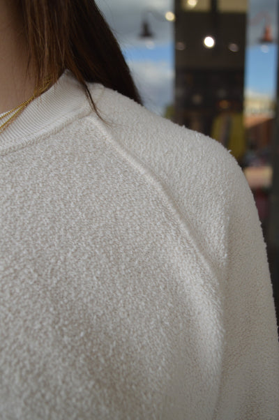 PWT Ziggy Reverse Fleece Sweatshirt, Sugar