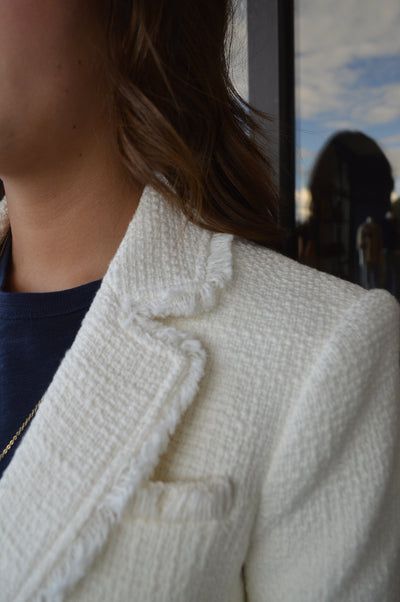 Cinq A Sept Bouclé Khloe Blazer