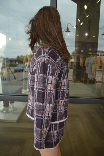 Ashley Plaid Sweater