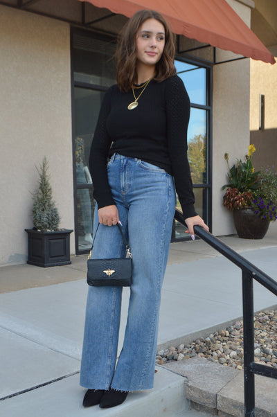 Rails Getty Wide Leg Jeans, Tradewind