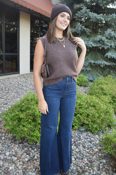 Milley Bouclé Sleeveless Sweater