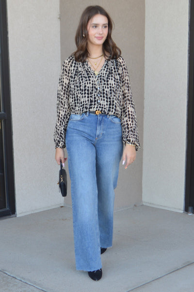 Rails Getty Wide Leg Jeans, Tradewind