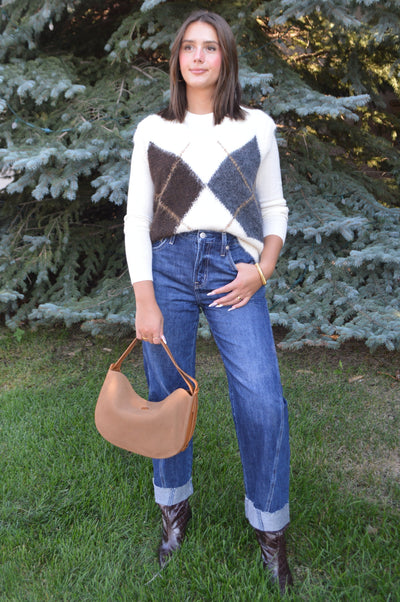 Pistola Kacey Mid Rise Cuffed Boyfriend Jeans