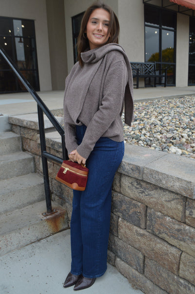Fiona Cozy Scarf Cardigan