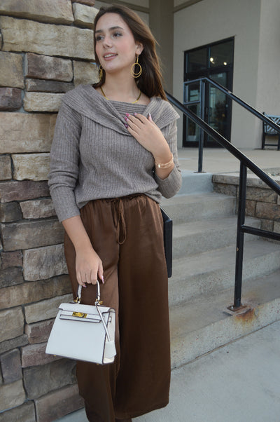 Gigi Convertible Collar Sweater