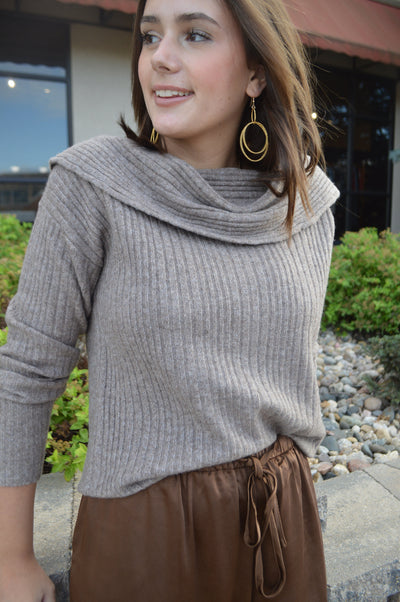 Gigi Convertible Collar Sweater