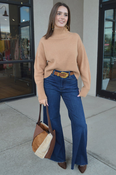 Paula Mock Neck Sweater