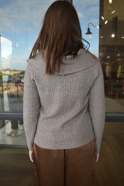 Gigi Convertible Collar Sweater