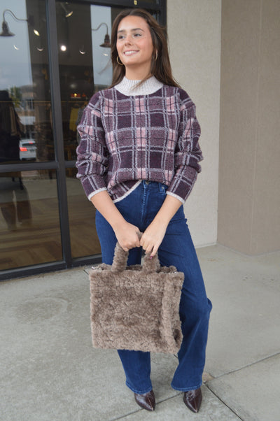 Bianca Faux Fur Tote