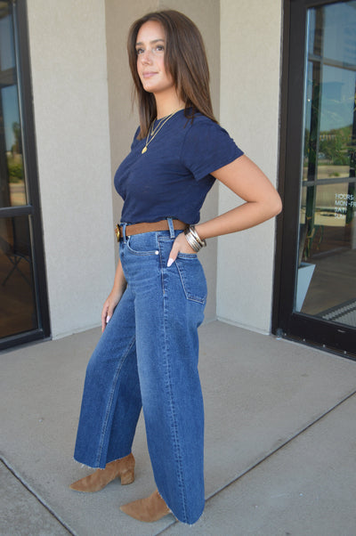 Pistola Lana High Rise Crop