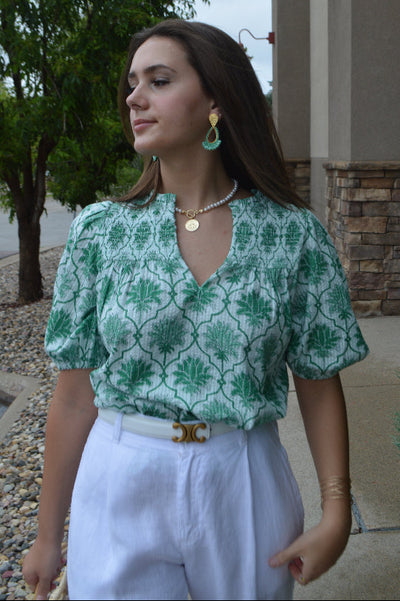 .Saylor Davina Palm Top