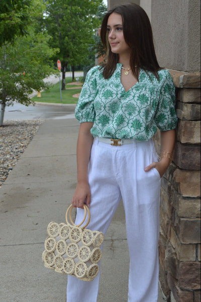 .Saylor Davina Palm Top