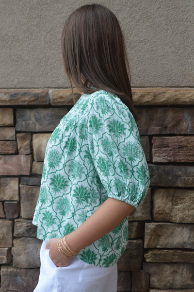 .Saylor Davina Palm Top