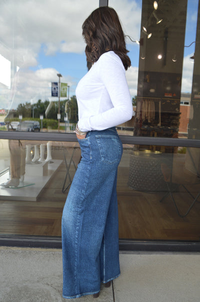 Rag & Bone Miramar Sofie Wide Leg "Jeans"