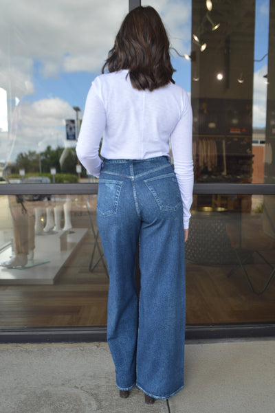 Rag & Bone Miramar Sofie Wide Leg "Jeans"