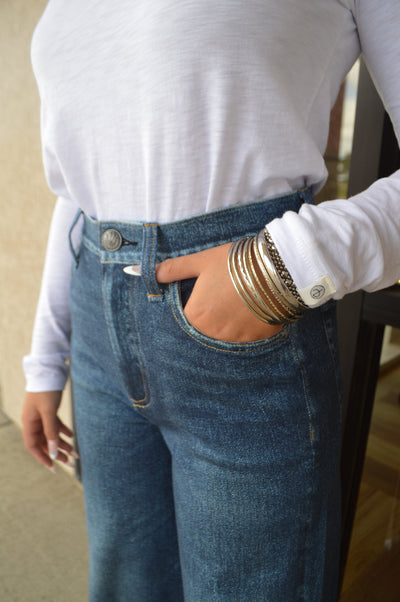 Rag & Bone Miramar Sofie Wide Leg "Jeans"