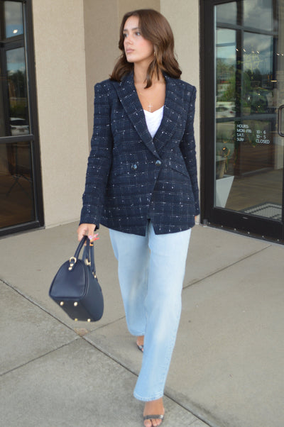 Veronica Beard Rickie Dickey Tweed Jacket