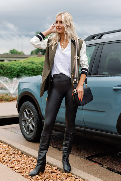 Spanx Faux Leather Legging
