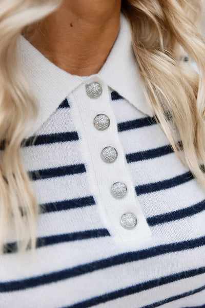 Veronica Beard Brandt Cashmere Polo