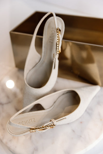 Schutz Ciara Slingback Kitten Pump